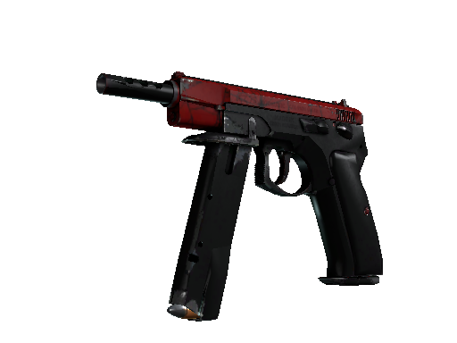 CZ75（StatTrak™） | 深红之网 (破损不堪)