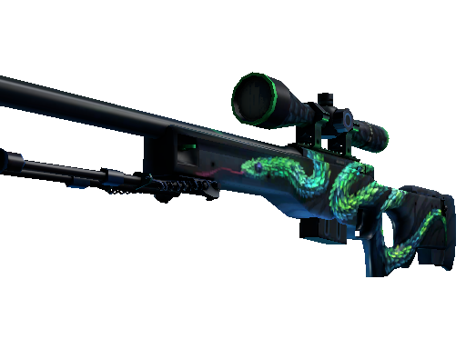 AWP（StatTrak™） | 树蝰 (略有磨损)