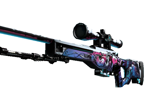 AWP（StatTrak™） | 黑色魅影 (久经沙场)