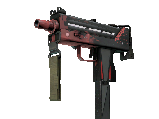 MAC-10（StatTrak™） | 烧尽 (久经沙场)